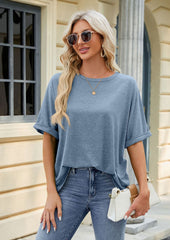 Oversize Crew Neck Short Sleeve T-shirt