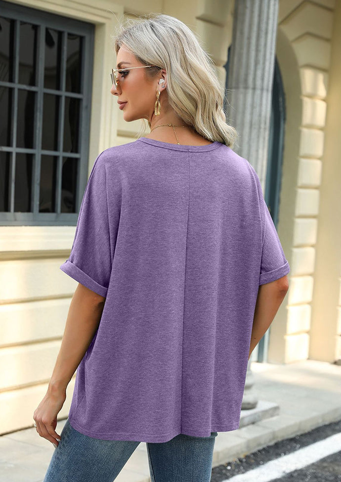 Oversize Crew Neck Short Sleeve T-shirt