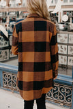 Plaid Button Up Flannel Shacket - Blouses & Shirts from Cindelily