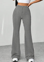 High Waist Slim Fit Flared Pants