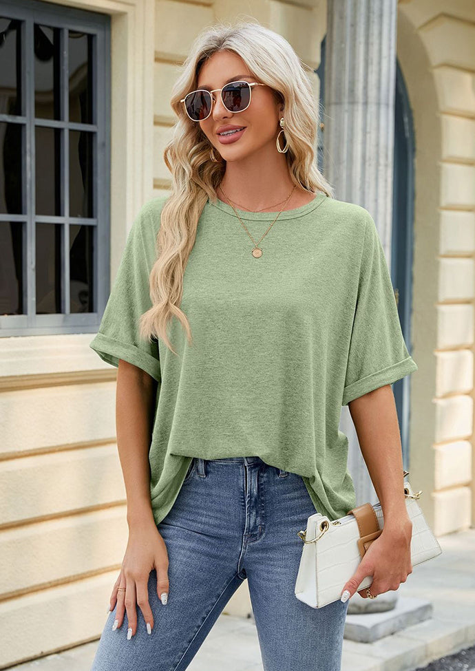 Oversize Crew Neck Short Sleeve T-shirt